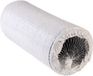 Wallair Flexibele spiraalslang Kunststof (Ø x l) 12.7 cm x 6 m Wit