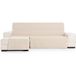 ECOMMERC3 Chaise longue bankovertrek, oversized, links, eenvoudig aan te brengen met elastische banden, effen, compatibel met chaise longue-banken, links of rechts