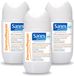 Sanex 3 x Sanex Advanced Dermo Repair Deodorant Roller - 24h Anti-Transpirant - 50 ml