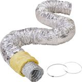 VEVOR Aluminium Flexibele Slang 7620 mm Lange Ventilatieslang Φ158 mm