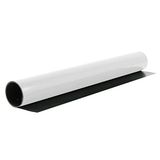 FerroFlex® 620mm Breed Flexibel Ferroplaat - Standaard Zelfklevend & Glans Wit (1 meter lengte)