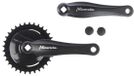 Miranda Beta 1 Crankstel 38T 170mm Spie loos Gazelle Disc Zwart
