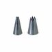de Buyer 211208N Stainless Steel Pastry Decorating Nozzle 6mm 7 Teeth