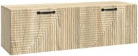 vidaXL Wandmontage TV-kast Sonoma eiken 98 x 31 x 30 cm bewerkt hout