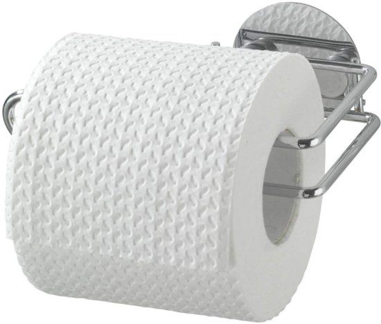 WC Rolhouder Zonder Boren Schroeven Chroom Design Badkamer Toilet