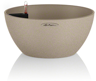 LECHUZA CUBETO 40 cm Round Plant Pot - Brown/Sand