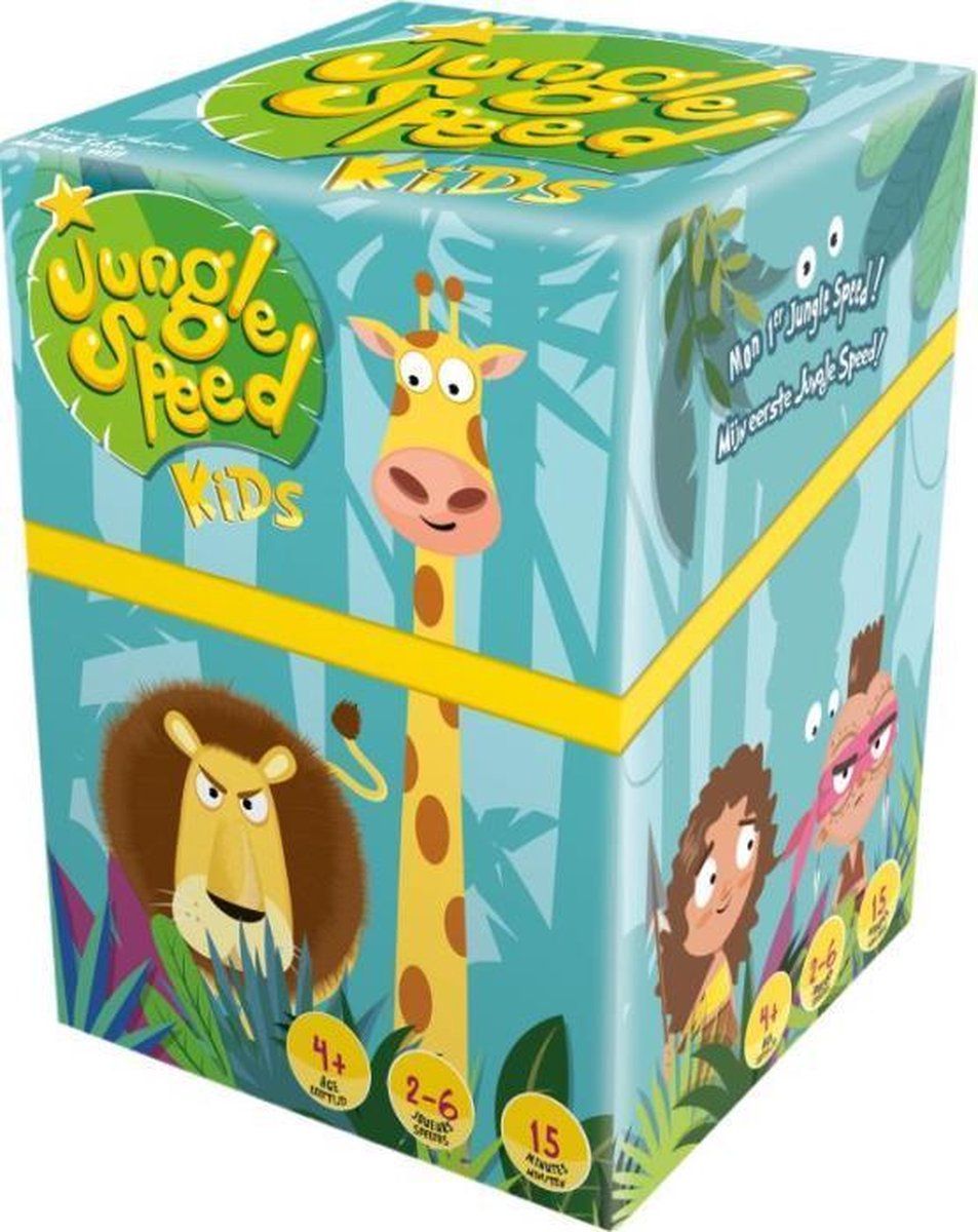 Asmodee Jungle Speed Kids - NL/FR - 3558380052487
