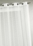 Home Maison gordijn, geweven, met schroefdraad, groot, 100% polyester, ivoorkleurig, 300 x 240 cm