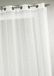 Home Maison gordijn, geweven, met schroefdraad, groot, 100% polyester, ivoorkleurig, 300 x 240 cm