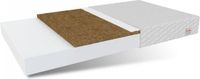 Viking Choice Kindermatras - 80x180x10 cm - Koudschuim met Kokos - Wit