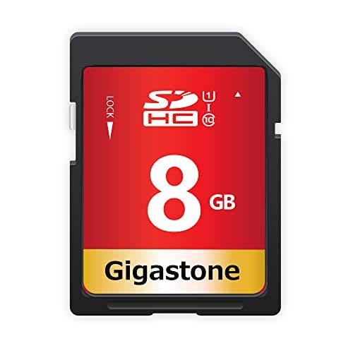 GIGASTONE 8 GB SDHC-geheugenkaart - 80 MB/sec. - voor digitale camera's