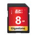 GIGASTONE 8 GB SDHC-geheugenkaart - 80 MB/sec. - voor digitale camera's