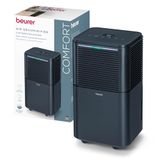 Beurer LE 250 Luchtontvochtiger – Tot 20 Liter per Dag – Voor Ruimtes tot 60 m² – Met Was droogfunctie – Stil, met Nachtmodus – Automatische modus - 4L Waterreservoir - Incl. afvoerslang – R290 – 3 Jaar Garantie
