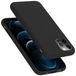 Cadorabo Hoesje geschikt voor Apple iPhone 12 / 12 PRO in LIQUID ZWART