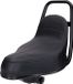 PE Parts Zadel Chopper met strop zwart (o.a. Puch Maxi) PM49945