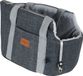 Boony Hondentas Linnenlook + Draagband Grijs 46 cm
