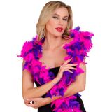 Finidi Boa Joyce paars roze 180cm