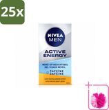 NIVEA MEN 25 x Gel réveil énergie active avec caféine - 50 ml - Lot