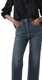 LEVI'S ® Jeans 'Ribcage Straight Ankle' donkerblauw