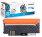 HP Toner 117A, compatibel met HP W2070A, noir, 1000 pages