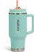 Igloo Flip 'n' Sip Drinkbeker met rietje - groen - 0,946L - RVS