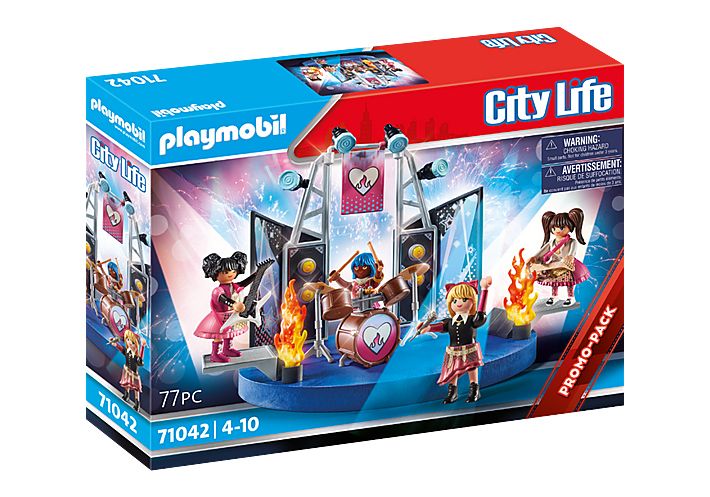 PLAYMOBIL City Life Music Band - 71042 - Toy Figure Set
