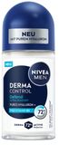 NIVEA Deodorant Roller For Men Derma Control Defend - 3 x 50 ml - Voordeelverpakking