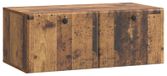 Support mural meuble TV 78,5 x 41 x 30 cm Bois vieilli Bois transformé
