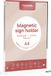 Europel Kaarthouder Luxe - T-standaard - A4 - 29,7 x 21 cm - Met magneten