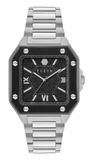Philipp Plein Plein Edge PWYGA0226 Horloge - Staal - Zilverkleurig - Ø 42 mm