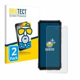 BROTECT Screenprotector voor Ulefone Armor 26 Ultra - Folie Beschermfolie mat 2 Stuks
