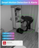 Merkloos 8-kanaals Bewakingsset – Beveiligingssysteem – CCTV Set – Surveillance Camera’s – Domecamera’s – Full HD 1080P – AI Bewegingserkenning – Nachtzicht – Bedraad 4 Camera’s