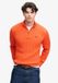 Superdry Preppy Cable Half-Zip Trui Slanke Pasvorm Heren XXXL Bold Orange