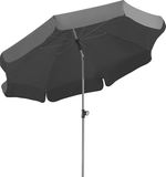 AUTO FOCUS Stokparasol Antraciet Rond Polyester