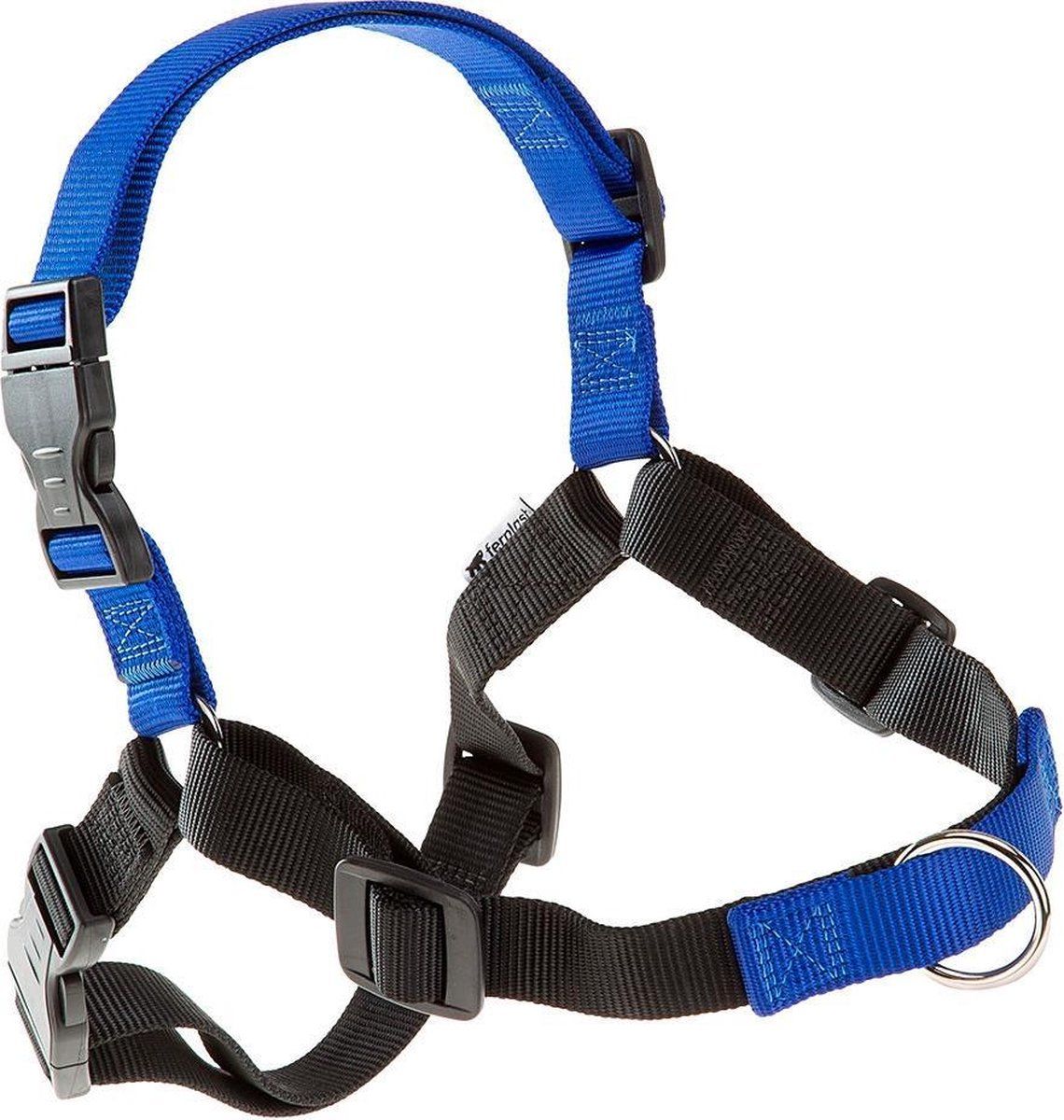 Ferplast Hondentuigje Coach - 76 Tot 115 Cm - Nylon - Blauw