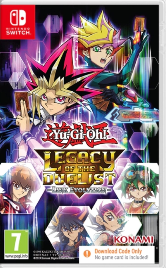 Konami Yu-Gi-Oh! Legacy of the Duelist Link Evolution (Code in a Box) Nintendo Switch