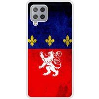 Samsung Bedrukt siliconen hoesje compatibel met Galaxy A42 5G Drapeau Lyon