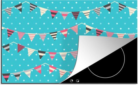 KitchenYeah® Inductie beschermer 77x51 cm - Verjaardag - Inductie kookplaat accessoire