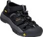 KEEN Newport H2 Sandalen Kinderen, black/keen yellow 2020 US 9 | EU 25-26