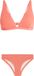 Protest Prtbight Triangel bikini set Dames Cheeky Uitneembare vulling Sugarcoral Effen XS