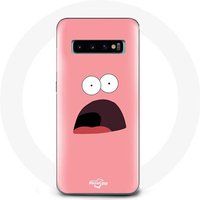 Maniacase Etui voor Samsung Galaxy s10 edge Patrick Star Sponge Bob roze