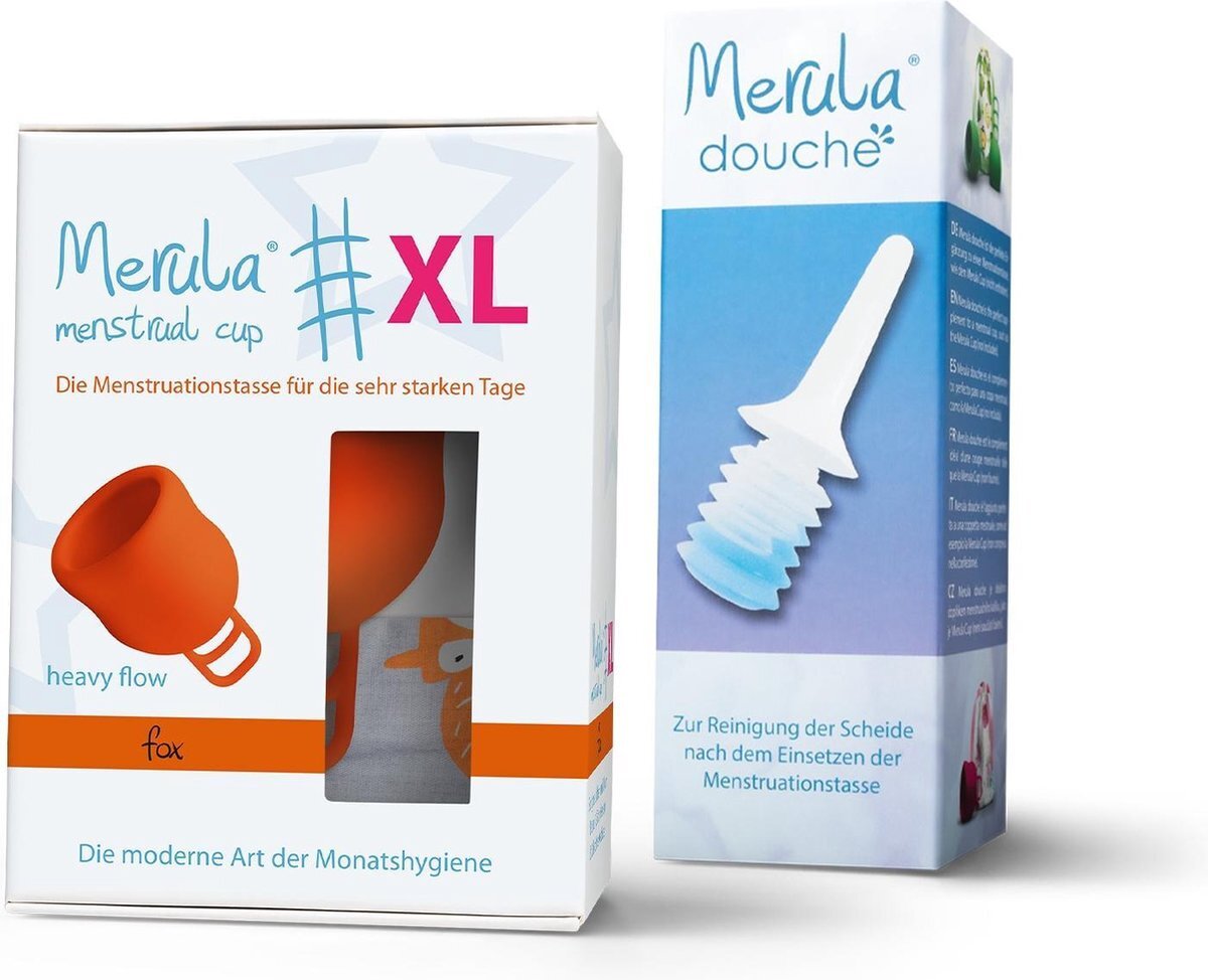 Merula Cup XL + Douche - 4 Kleuren