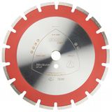 Klingspor DT602B Supra Diamanten doorslijpschijf Diameter 500 mm Boordiameter 25.4 mm