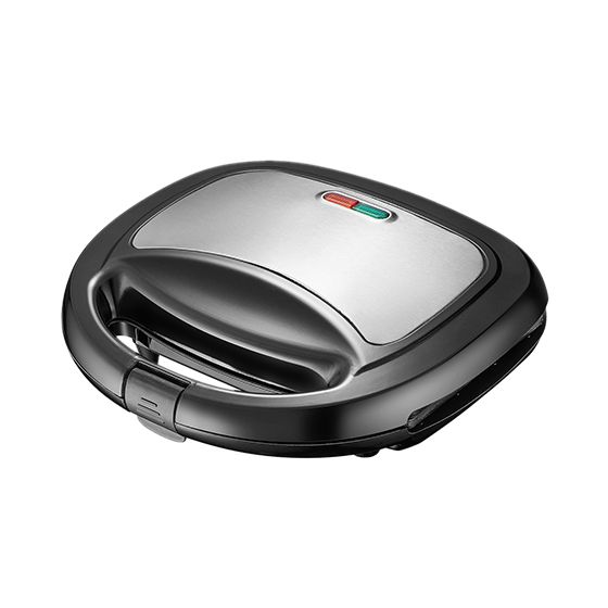 Emerio ST-120889 Sandwich Maker - Black/Silver - 750W - 2 Sandwiches