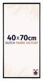 Dutch Frame Factory Fotolijst 40x70 cm - Kunststof - Zwart Hoogglans - Easy