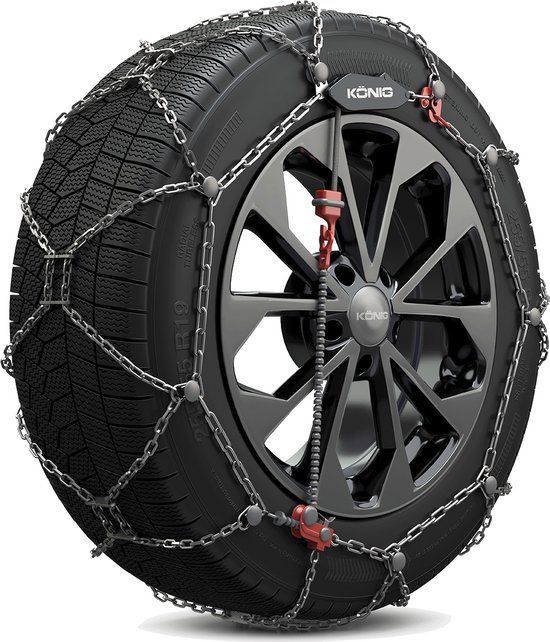Konig König Xg-12 Pro 247 sneeuwkettingen - Sneeuwkettingen - Bandenmaat 255/70 R15, 235/70 R16, 235/65 R17, 255/55 R17, 235/60 R18, 255/65 R16, 225/70 R17, 225/55 R19, 275/40 R19, 235/50 R19, 275/35 R20, 235/45 R20, 255/40 R20 - 8005438010883