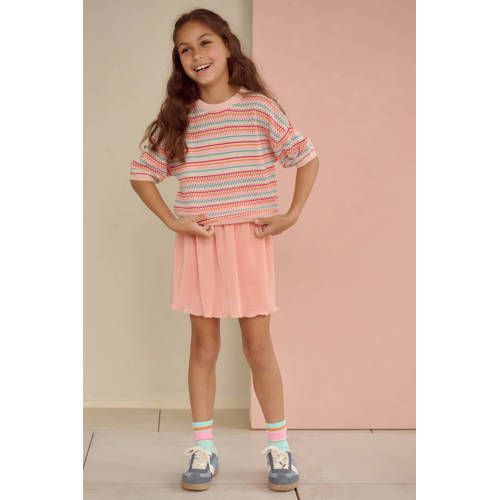 NONO sokken mintgroen/roze