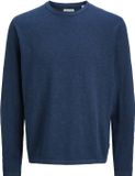 JACK&JONES Heren Gebreide Trui Navy Blazer XL