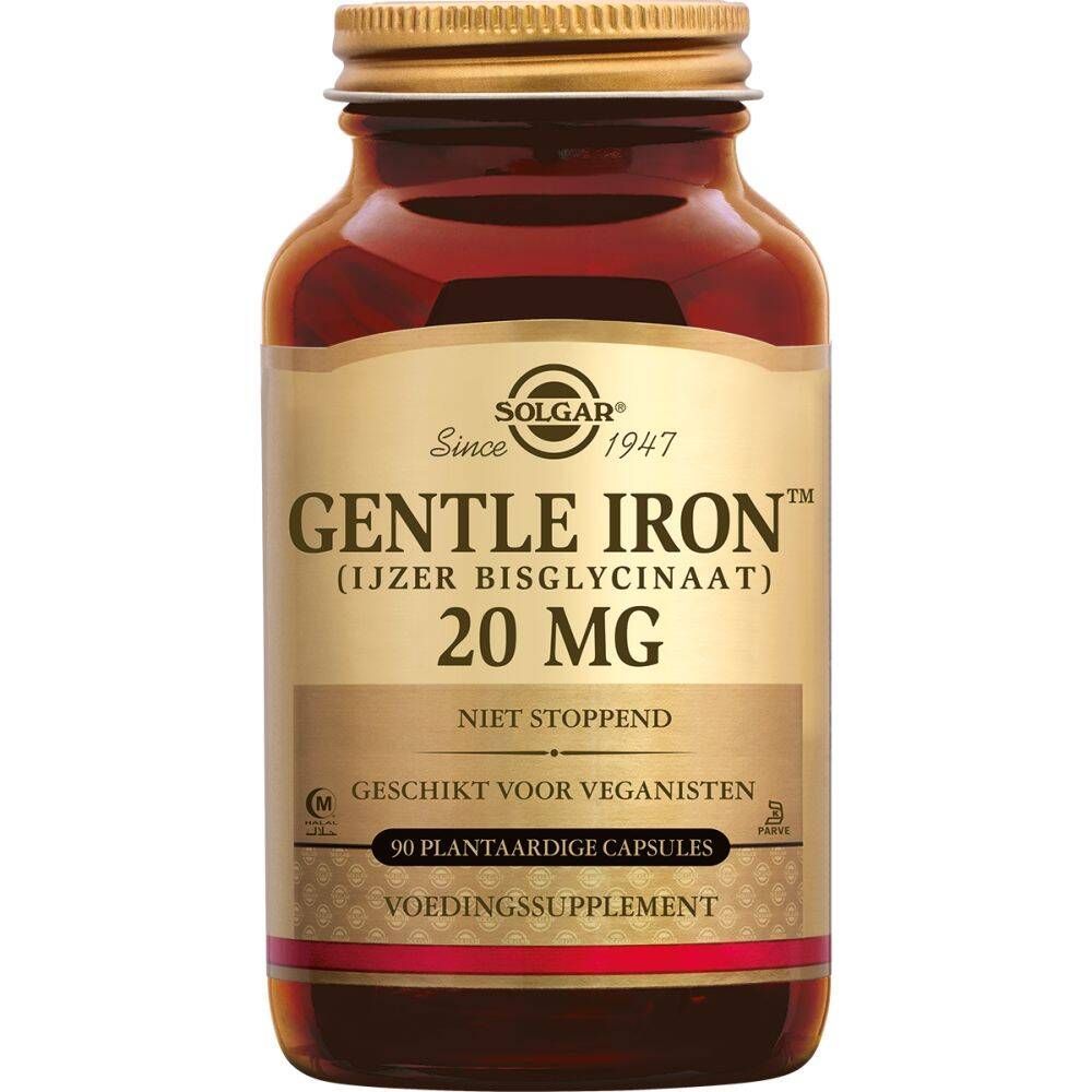 Solgar Gentle Iron 20mg - 90 Capsules