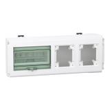 Schneider Electric KNB32CP GN-adapter pour courant sortant, 32A, vide pour 8 modules + 2 prises Boîtier de distribution Accessoire Multicolore 1 pièce(s)